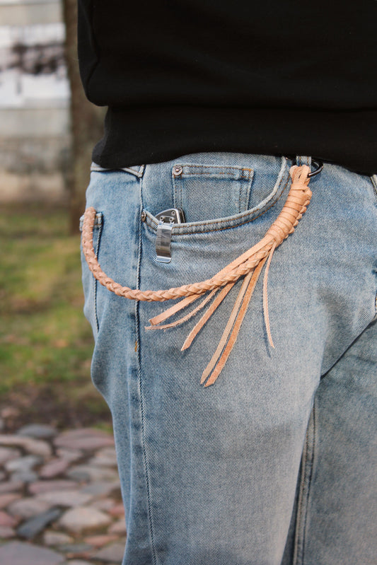 Natūralios odos pynė