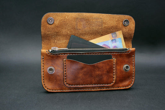 Vyriška trucker stiliaus piniginė