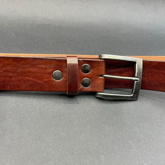 Odinis diržas su sendinta sidabro spalvos sagtimi