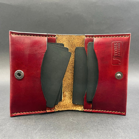 Perliankiama kortelių piniginė