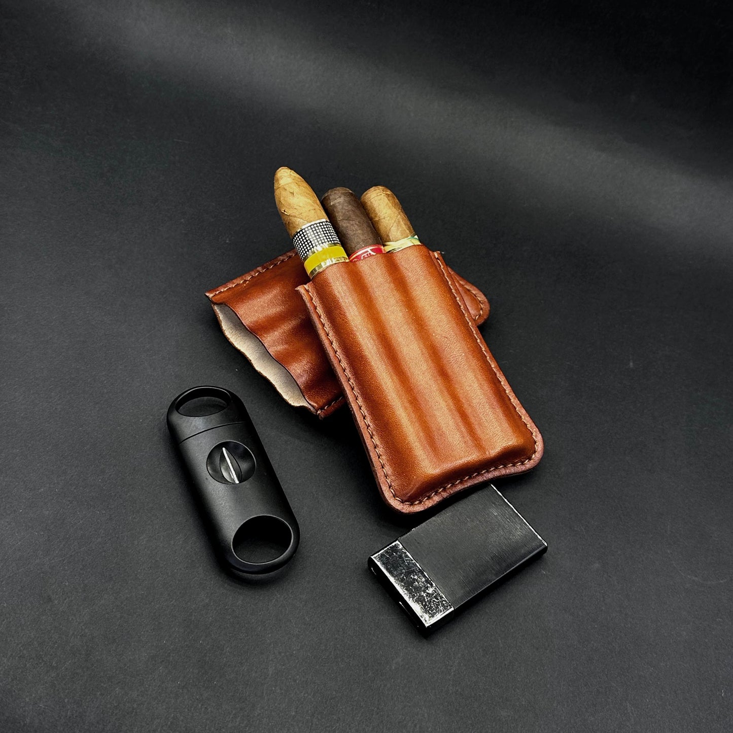 Odinis cigarų dėklas (3cig)