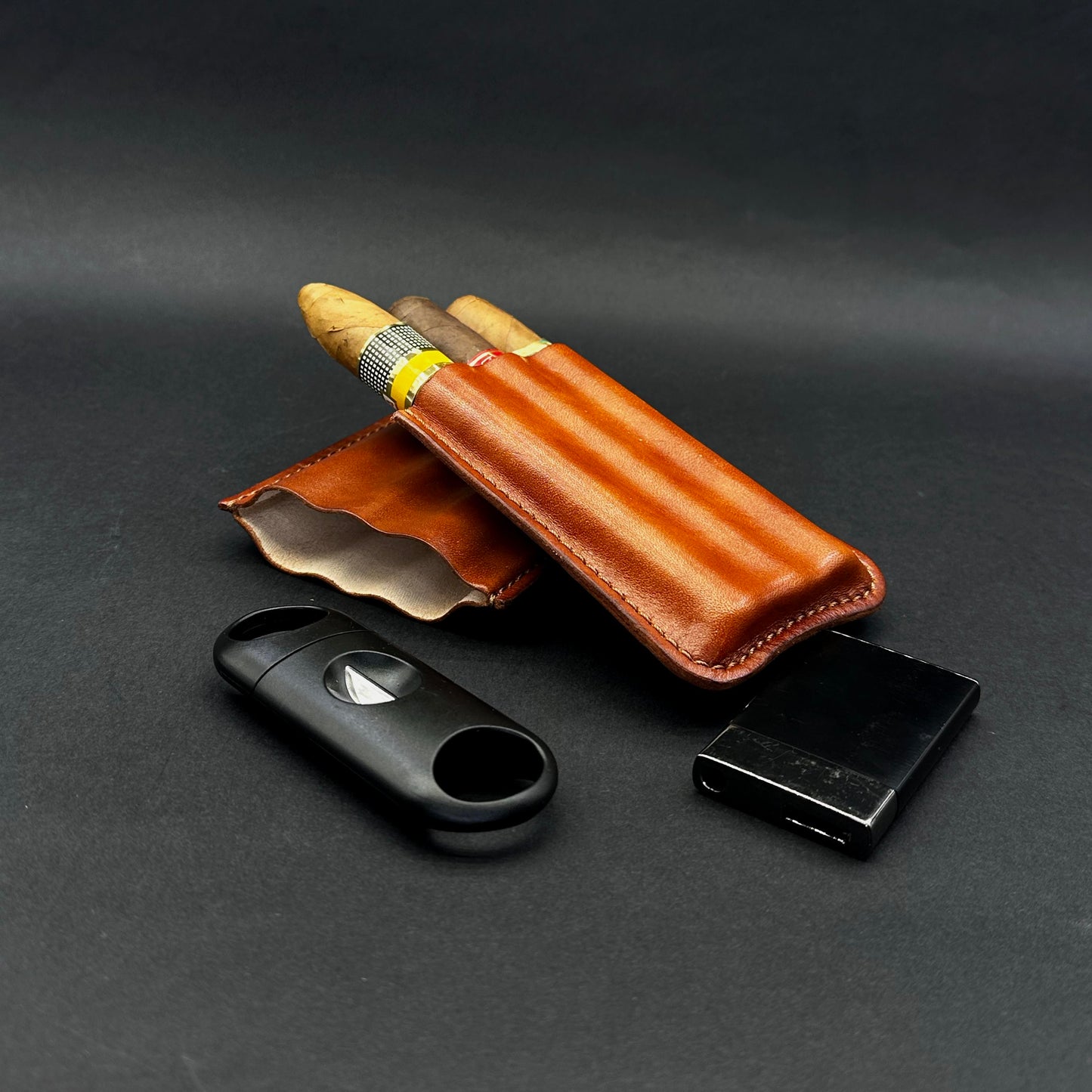 Odinis cigarų dėklas (3cig)