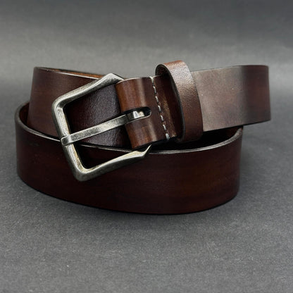 Odinis diržas su sendinta sidabro spalvos sagtim