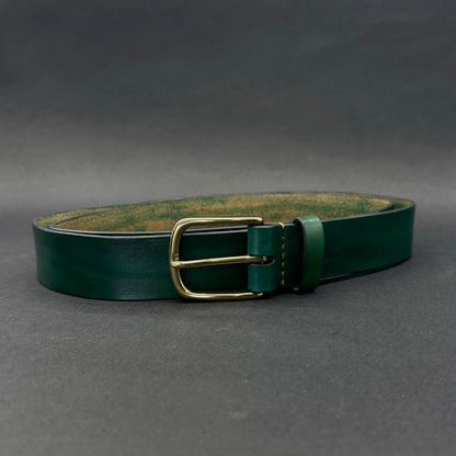 Odinis diržas su žalvarine sagtimi